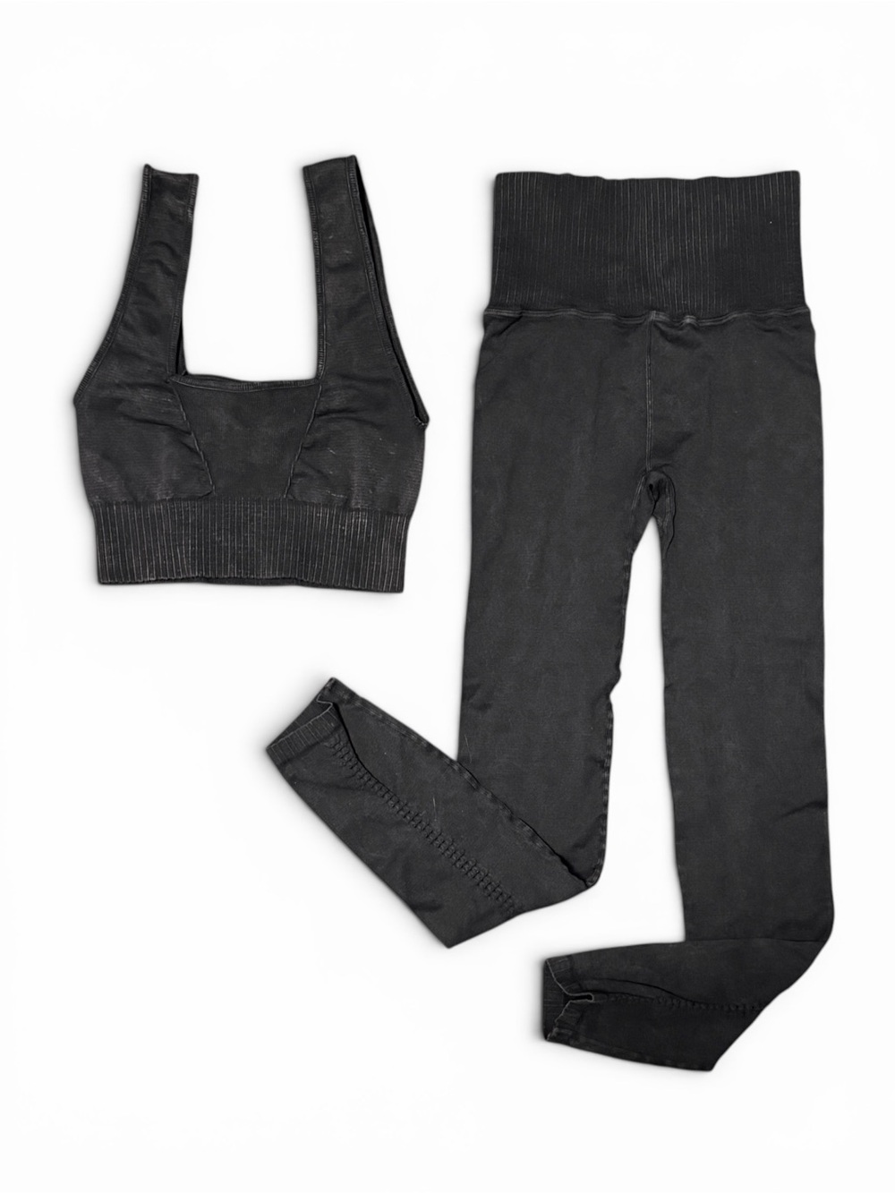 Fp Movement Good Karma Leggings & Good Karma Square Neck Bra Set View 5